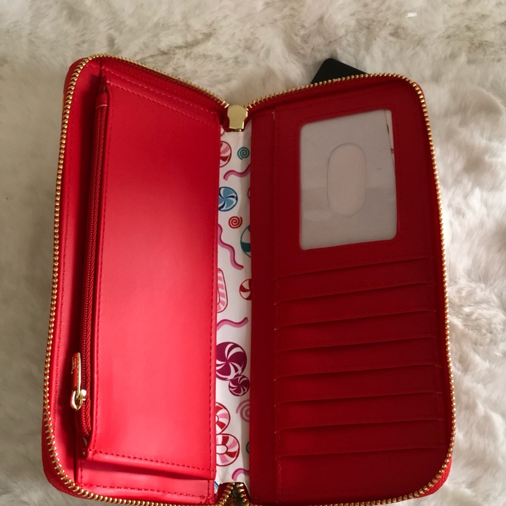Disney Loungefly Mickey and Minnie Gingerbread Wallet - Picture 5 of 5